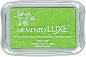 ML-000-705 Memento Luxe inktkussen - Tsukineko - Pear Tart - stempelinkt peer groen