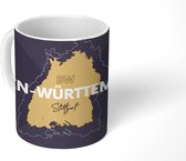 Mok - Kaart - Baden-Württemberg - Duitsland - 350 ML - Beker