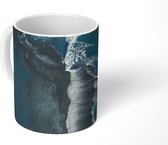 Mok - Vogelperspectief van Australische golven - 350 ML - Beker