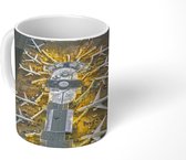 Mok - Vliegtuig - Amerika - Urban - 350 ML - Beker