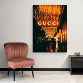Artistic Lab Poster - Gucci Lights Dibond - 70 X 50 Cm - Multicolor