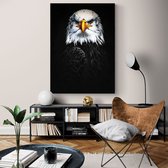 Poster Dark Eagle - Plexiglas - Meerdere Afmetingen & Prijzen | Wanddecoratie - Interieur - Art - Wonen - Schilderij - Kunst