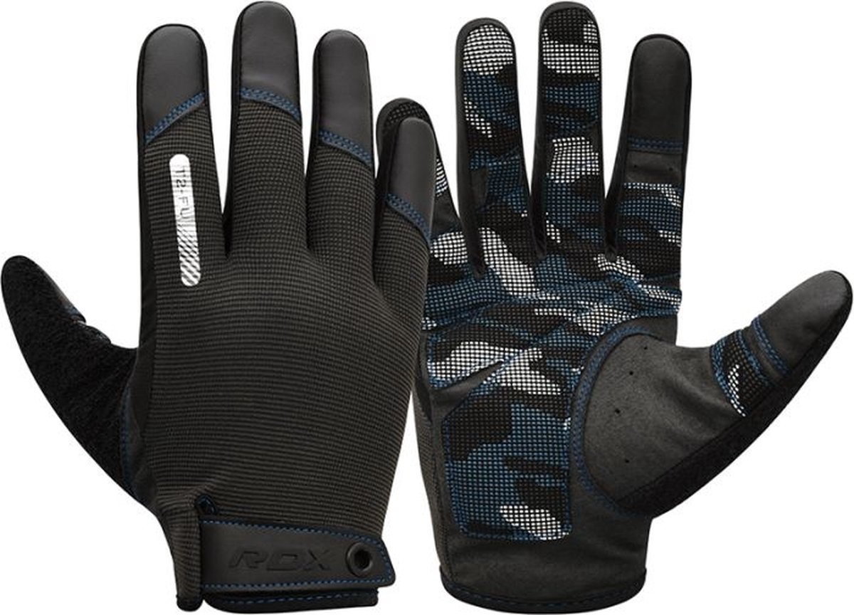 RDX Sports Gym Gloves T2 - Full Finger Zwart - L