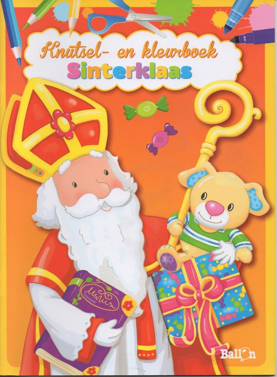 Sinterklaas: Knutsel- en kleurboek