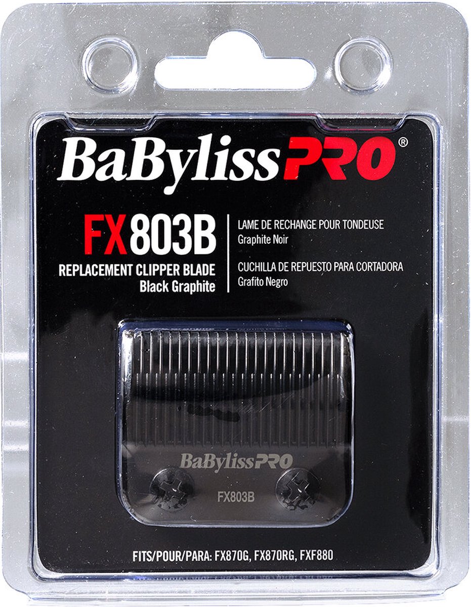 BaBylissPRO Replacement Hair Clipper taper Blade Black FX803B