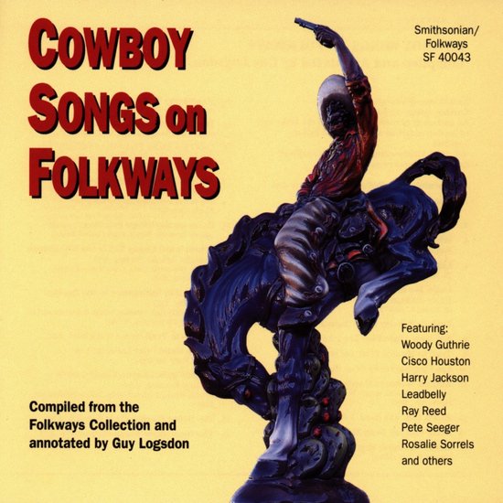 Various Artists - Cowboy Songs On Folkways (CD)