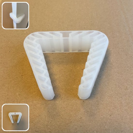 Foto: Sumio products deurklem raamklem 10 stuks deurstopper vingerbescherming kinderbeveiliging transparant