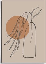 Roseah Studio - Abstracte Poster - Muurdecoratie - Boho - Minimalistisch