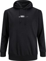 Jack & Jones Hoodie Booster Zwart (Maat: 4XL)