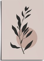 Roseah Studio - Botanische Poster - Roze - Boho - Muurdecoratie
