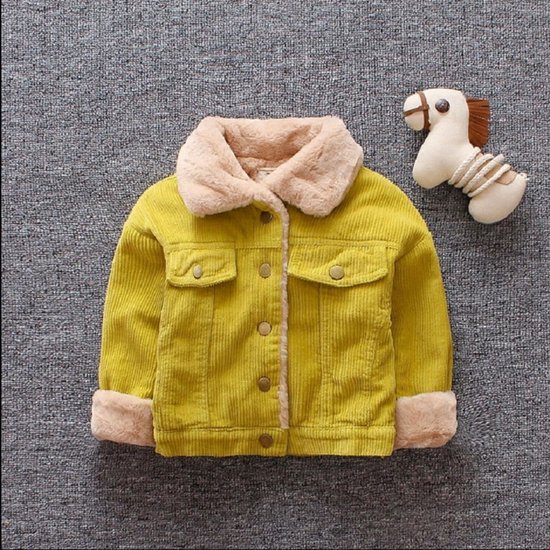 Zand Cardigan Coat met kraag Kleding Unisex kinderkleding Unisex babykleding Sweaters 