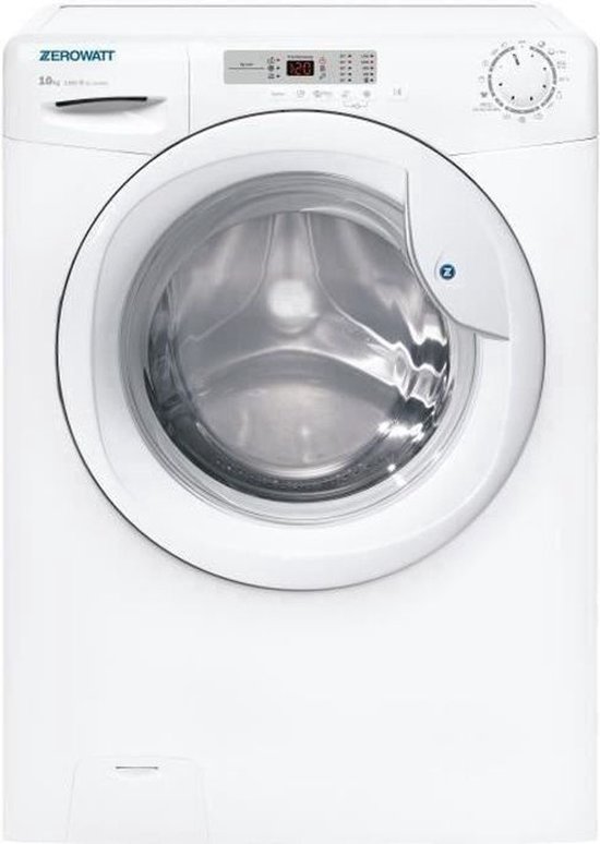 Wasmachine: ZEROWATT OZ13102DE / 1-S frontwasmachine - 10 kg - Breedte 60 cm - Klasse A +++ - 1300 tpm - Wit, van het merk Zerowatt