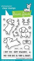 Furry and Bright Clear Stamps (LF2670)