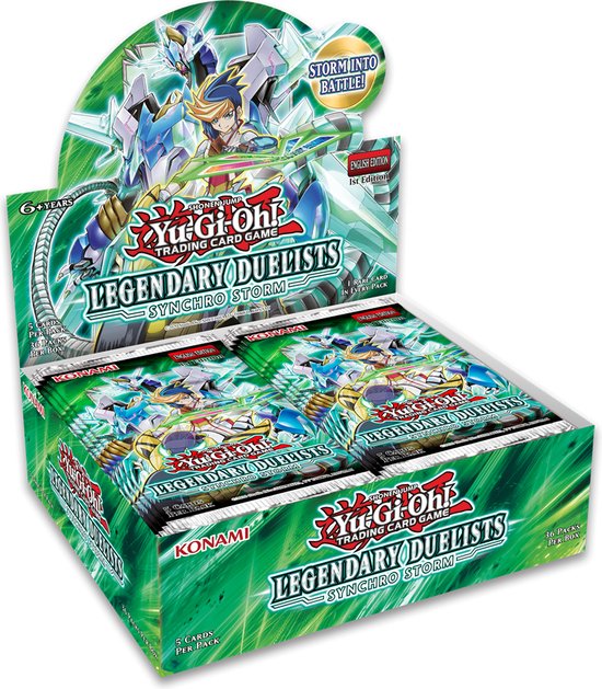 Yu-Gi-Oh! TCG - Legendary Duelists: Synchro Storm Booster Pack Display (36 Boosters) Engelstalig