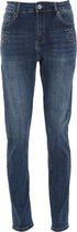 Cassis - Female - Broek met juwelen  - Denim