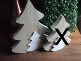 Houten kerstboompje 2d