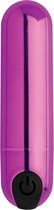 10X Vibrating Metallic Bullet - Purple - Bullets & Mini Vibrators