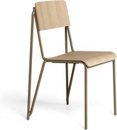 Petit Standard Stoel - clay - HayOakVerneerLackiert
