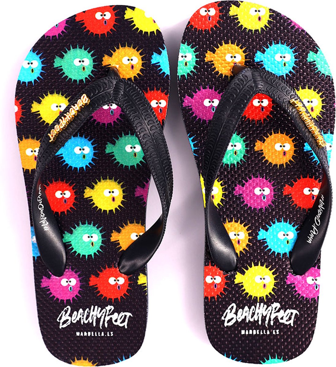 BeachyFeet® - Beach Dab - Kids Flip Flops