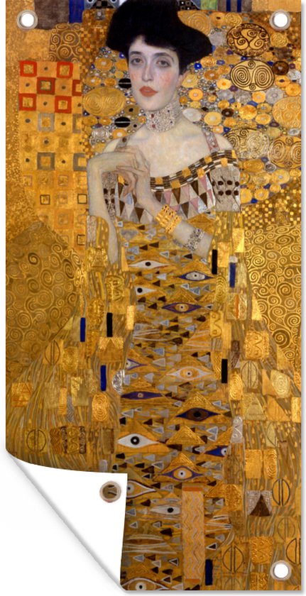 Adèle Bloch-Bauer I - Schilderij van Gustav Klimt