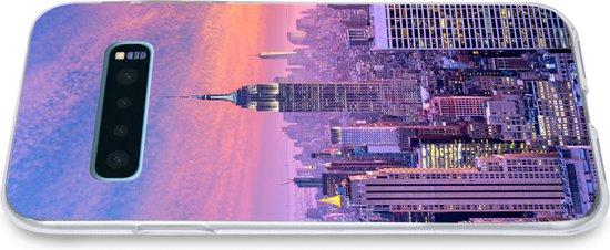 Coque Samsung Galaxy S10 Plus - New York - Couleurs - Skyline - Siliconen