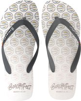 BeachyFeet - Logo AOP Blanco