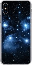 Geschikt voor iPhone Xs Max hoesje - Universum - Planeten - Sterren - Jongens - Meisjes - Kinderen - Siliconen Telefoonhoesje
