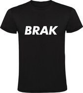 Brak  | Heren T-shirt | Zwart | Hangover | Kater | Feest | Drank