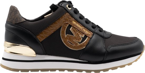 Michael Kors Billie Trainer Dames Sneakers - Chocolate - Maat 41 | bol.com