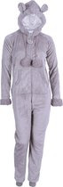 Grijze jumpsuit met capuchon MAAT S