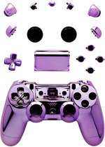 PS4 Controller Shell PRO V1 Paars Roze Chrome