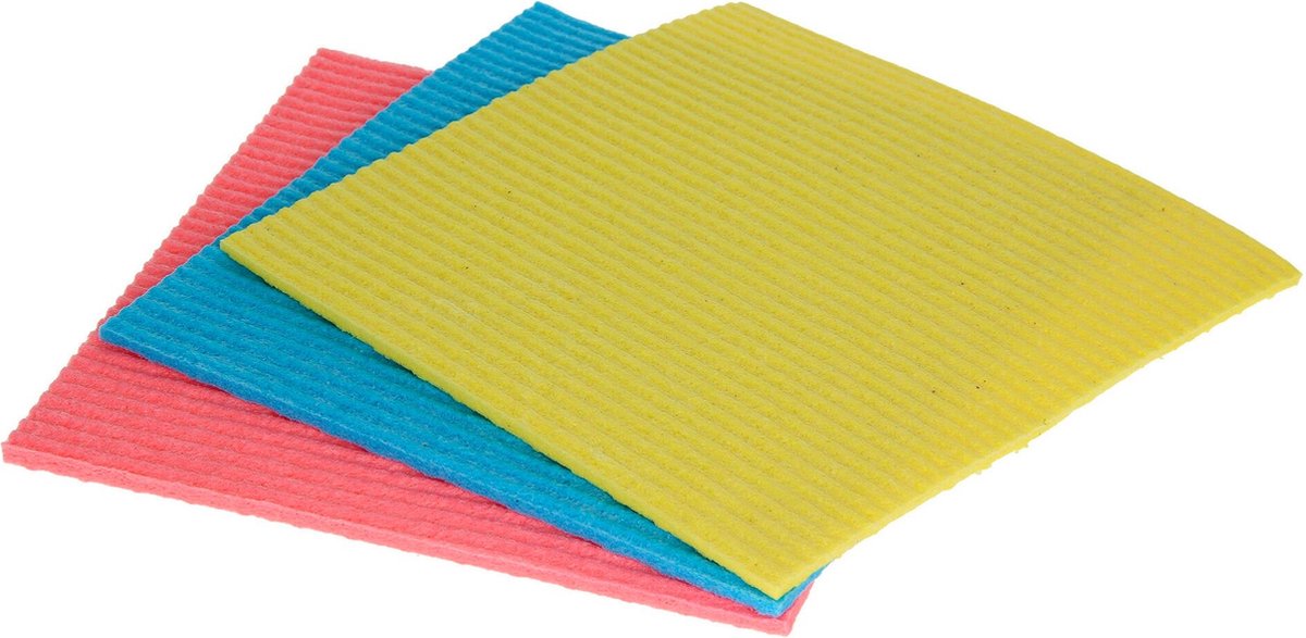 Chiffons à Vaisselle RéUtilisables, Chiffon éPonge en Cellulose pour la  Cuisine, Chiffon de Nettoyage Absorbant, Paquet