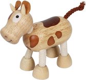 DWIH - Nordic Design - Scandinavisch Design - Educatief houten speelgoed - Houten Koe