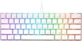 RK61 - RGB Mechanisch Gaming Toetsenbord met 61 Keys – Red Switches - Ergonomisch Mechanical Gaming Keyboard  - Wit