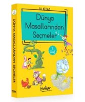 1. Sınıf Dünya Masallarından Seçmeler Düz Yazılı Seti 10
