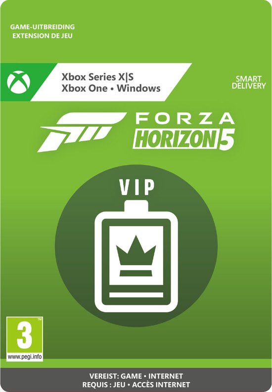 Microsoft Forza Horizon 5 VIP Membership Contenu de jeux vidéos  téléchargeable (DLC)... | bol.com