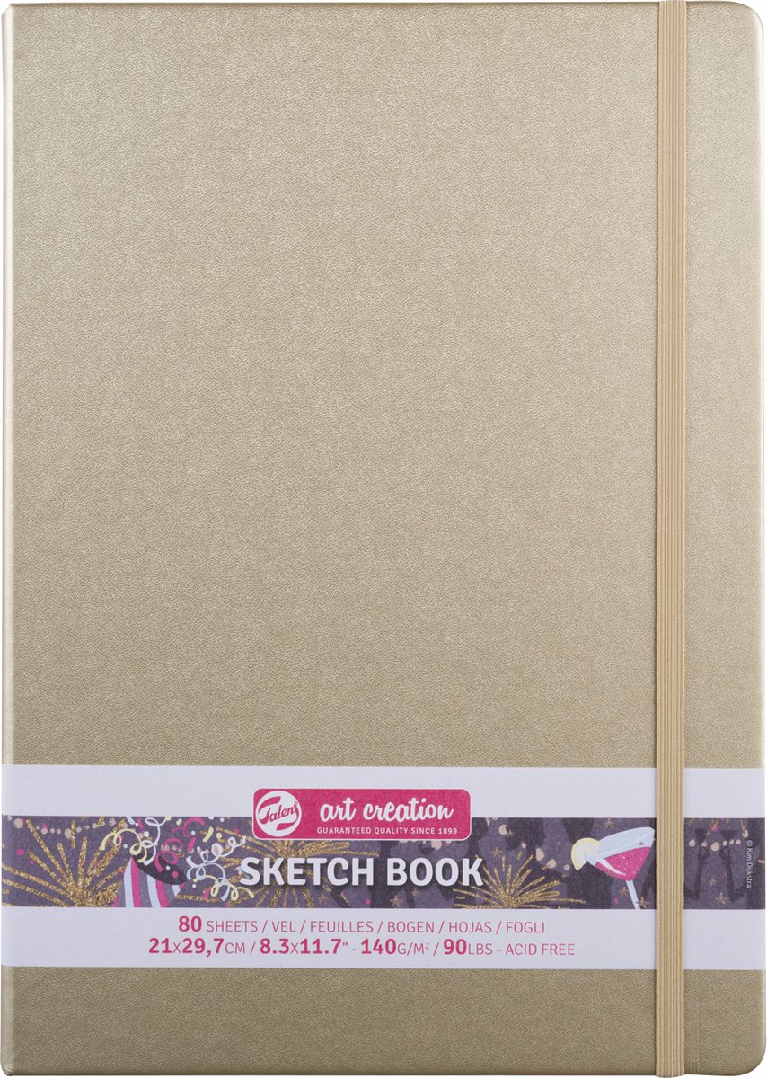 Talens Art Creation Schetsboek Witgoud 21 x 29.7 cm 140 g 80 Vellen