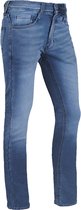 Mustang - Heren Jeans - Lengte 36  - Tapered fit - Stretch - Oregon - Blauw