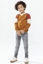 Sissy-Boy - Bruine color block sweater