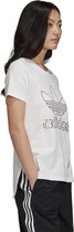 adidas Originals Tee T-shirt Vrouwen Witte 38