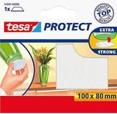 Tesa Protect Beschermvilt Rechthoekig - Wit - 80 x 100 mm