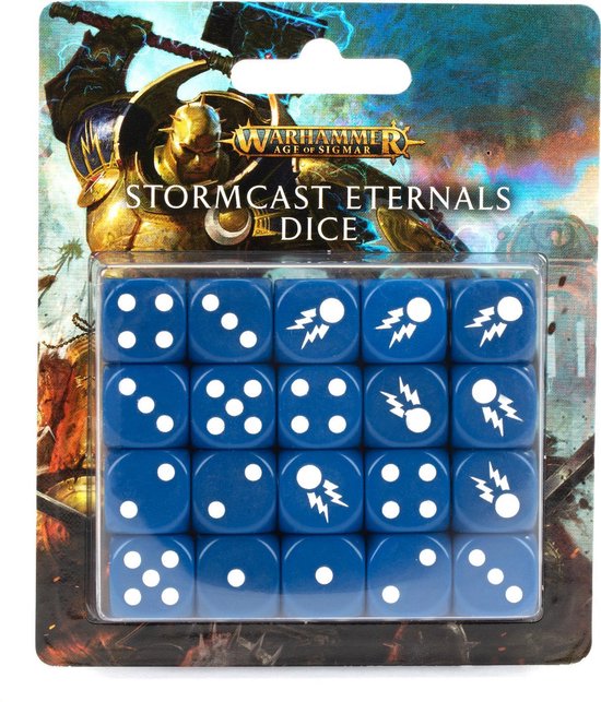 Afbeelding van het spel Warhammer Age of Sigmar Stormcast Eternals Dice