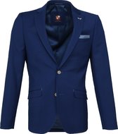 Suitable - Blazer Kastri Blauw - 54 - Slim-fit