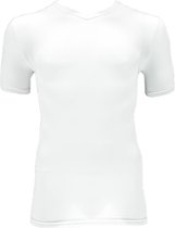 Bamboo T-shirts men basic 2 pak white v-neck made by Apollo maat XL