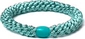 Banditz Haarelastiekje en armbandje 2-in-1 ocean blue glitter