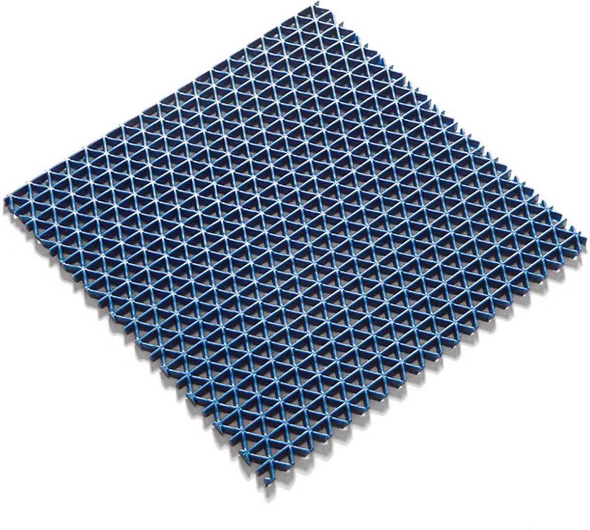 Ultra Grip Rastermat met ruitstructuur 120 cm Blauw - per strekkende meter