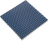 Ultra Grip Rastermat met ruitstructuur 120 cm Blauw - per strekkende meter