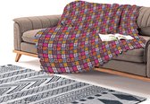 Zethome - Mandala Bankhoes - Sofa cover - 90x180 cm - Chenille Stof - Bank hoes - Bank beschermer - Digital Printed