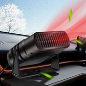 Bure® Portable Electric Car Heater & Car Cooler - Antidérapant - Anti-buée pour vitres - Chauffage de pare-brise - Dégivreur glace et neige - Brouillard - Ventilateur de refroidissement - Hiver/Été - 12V 120W - Convient aux voitures