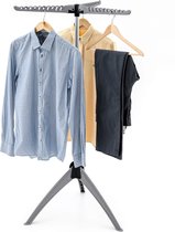 Artmoon Cedar - Stevig Ruimtebesparend Inklapbaar Droogrek - Opvouwbaar Staand Wasdroogrek - Was Droger Rek Toren - Kleding Wasrek Hangrek Voor 63 Kleding Hangers - Droogtoren 2 Vo